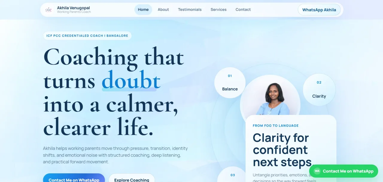 Akhila Venugopal project screenshot