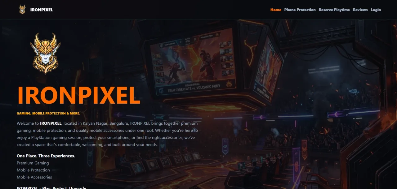 Iron Pixel project screenshot